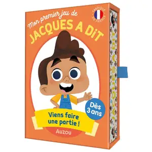 Comparateur de prix : Jeu d’ambiance Auzou Mon premier jeu de Jacques a dit