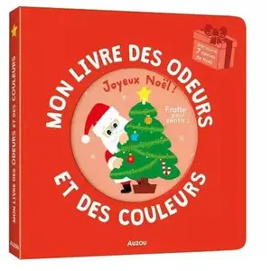 Comparateur de prix : Auzou Éditions Mon livre des odeurs et des couleurs - joyeux noël !