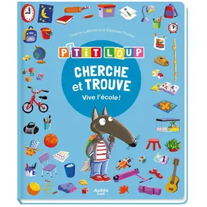 Auzou Editions P'tit Loup - Cherche & trouve - École pas cher