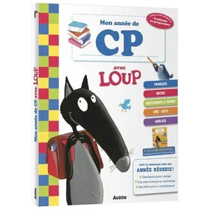 Auzou Éditions Mon année de cp avec loup - cahier de soutien tout le programme