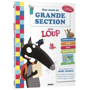 Comparateur de prix : Auzou Éditions Mon Année De Grande Section Avec Loup - Avec 1 Poster Détachable