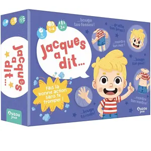 Comparateur de prix : Jeu de société Auzou P'tit jeu de Jacques a dit NE