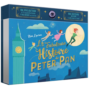 Auzou Editions Livre projecteur - la fabuleuse histoire de Peter Pan