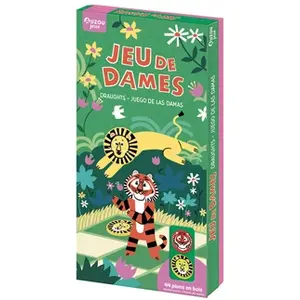 Jeu classique Auzou Jeu de dames pas cher