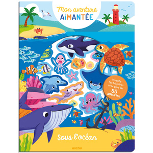 Auzou Editions Mon aventure aimantée - sous l'océan pas cher