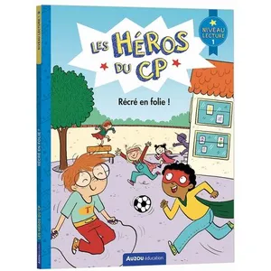 Auzou Éditions Les héros du cp - niveau 1 - récré en folie ! pas cher