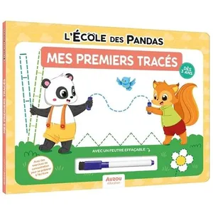 Comparateur de prix : Auzou Éditions Mes Premiers Tracés - Livre-Ardoise, Avec Un Feutre Effaçable