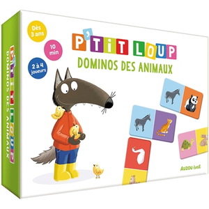 Auzou Éditions P'tit loup - dominos des animaux pas cher