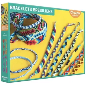 Auzou Éditions Mon coffret d'artiste - bracelets brésiliens pas cher