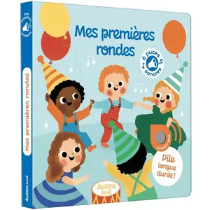 Auzou Éditions Mes premiers sonores - mes premières rondes pas cher