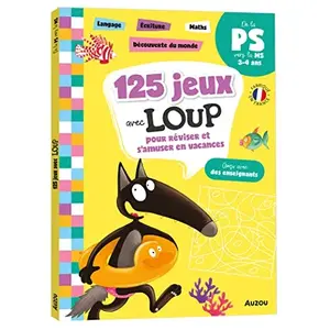 Auzou Éditions 125 jeux avec loup de la ps à la ms
