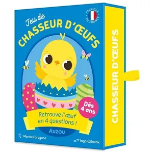 Jeu d'ambiance Auzou Chasseur d'oeufs pas cher