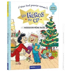 Auzou Éditions Les héros du cp - super débutant - mission père noël pas cher