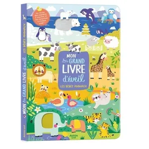 Auzou Editions Mon très grand livre d'éveil - les bébés animaux