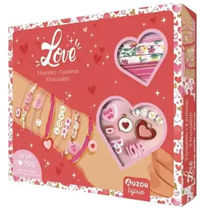 Love - 9 bracelets pas cher