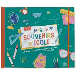 Comparateur de prix : Mes souvenirs d'école : un album à remplir de la maternelle au lycée !