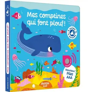 Auzou Éditions Mes Comptines Qui Font Plouf ! pas cher
