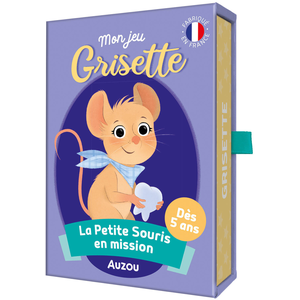 AUZOU JEUX DE CARTES - MON JEU GRISETTE - LA PETITE SOURIS EN MISSION