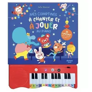 Comparateur de prix : Auzou Éditions Mon livre piano - mes comptines à chanter et à jouer au piano