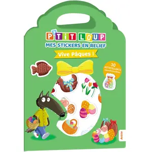 Comparateur de prix : Auzou Éditions P'tit loup - mes stickers en relief - vive pâques (Broché)