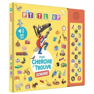 Comparateur de prix : Auzou Éditions P'tit loup - mon cherche et trouve sonore cartonné