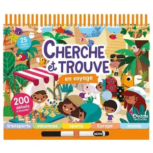 Auzou Éditions Cherche et trouve - En voyage broché pas cher