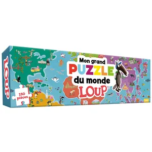 Mon grand puzzle du monde loup (donnée non spécifiée) pas cher