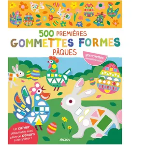 AUZOU 500 gommettes formes pâques pas cher