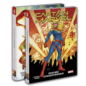 Comparateur de prix : Panini Comics Captain Marvel Pack découverte T01 & T02
