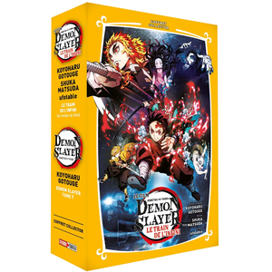 Panini Manga Coffret Demon Slayer T07 + Roman jeunesse T03