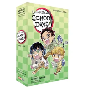 Panini comics Coffret Demon Slayer School Days T01 & T02