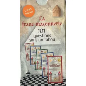 Dervy-Livres La franc-maçonnerie - 101 questions sans un tabou (coffret) (Etui) pas cher