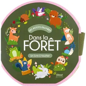 Dans la forêt - Livre feutrine : Livre en feutre pas cher