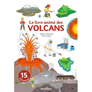 Tourbillon Le livre animé des volcans pas cher
