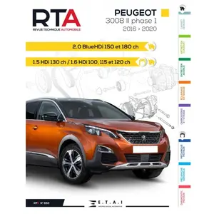 Revue Etai 3008ii Phi2016-2020 pas cher
