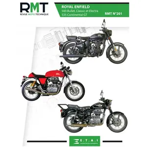 RMT 201 ROYAL ENFIELD 500 B/C & 535 CONTINENTAL GT [Paperback] ETAI pas cher