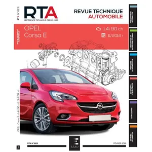 Comparateur de prix : Eds Techniques Pour L'automobile Et L'industrie Rta 823 Corsa V : 1.4i (89 Ch) (Depuis 2014)