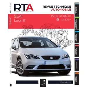 ETAI RTA Hors série 22 SEAT LEON III (5F) PHASE 1 (2012 à 2016)Vendu paroscaro
