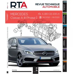 ETAI RTA 811 MERCEDES CLASSE A III PHASE 1 (2012 à 2015)Vendu paroscaro
