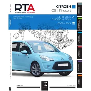 ETAI E.T.A.I - Revue Technique Automobile 841 - CITROEN C3 II Phase 1 - 2009 à 2013 pas cher
