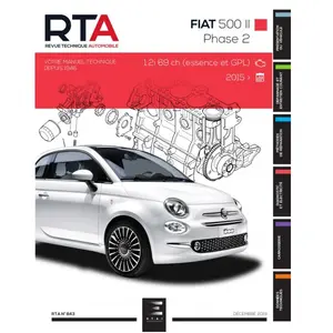 ETAI RTA 843 FIAT 500 II Phase 2 (2015 à ce jour)Vendu paroscaro