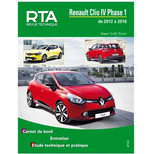 Comparateur de prix : RTA 423 RENAULT CLIO IV PHASE 1 (2012 à 2016) - Diesel ETAI