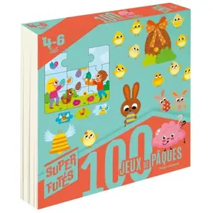 Comparateur de prix : 100 jeux de Pâques pour super Futés 4-6 ans