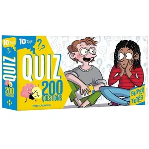 200 quiz pour les Super Futés 10 ans pas cher
