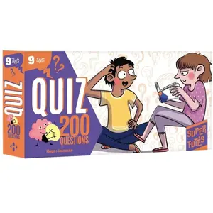 200 quiz pour les Super Futés 9 ans pas cher