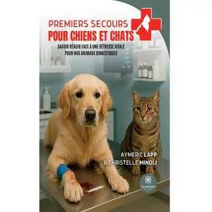 Premiers secours pour chiens et chats Aymeric Lapp pas cher