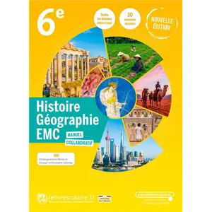 Lelivrescolaire.fr Histoire-Géographie 6e pas cher