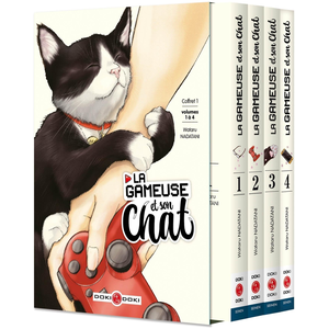 Comparateur de prix : Bamboo Eds La Gameuse et son chat - Coffret vol. 1 à 4