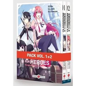 Bamboo Eds Classroom for heroes - Pack promo vol. 01 et 02 - édition limitée