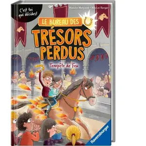 Le bureau des trésors perdus - Tempête de Feu - Mascha Matysiak - Ravensburger - cartonné - Roman junior cartonné pas cher